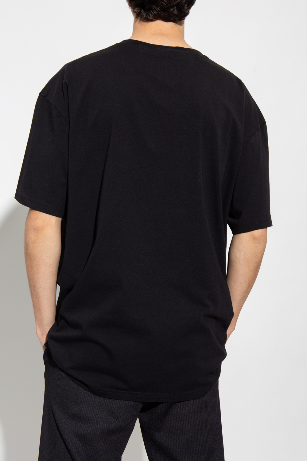 Tシャツ・カットソー Vivienne Westwood Black cotton oversize t-shirt Black Oversized T-shirt by Vivienne Westwood on Sale